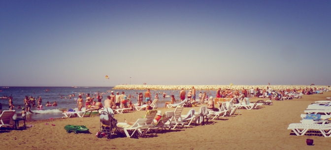 Strand in Türkei
