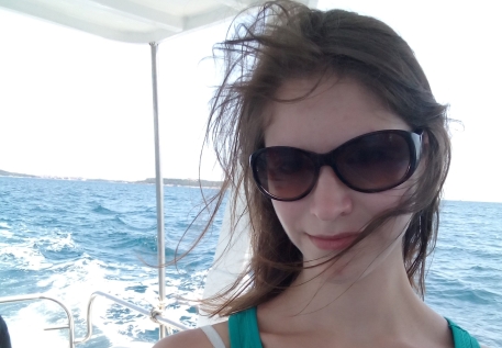 Selfie bei der Panoramabootsfahrt